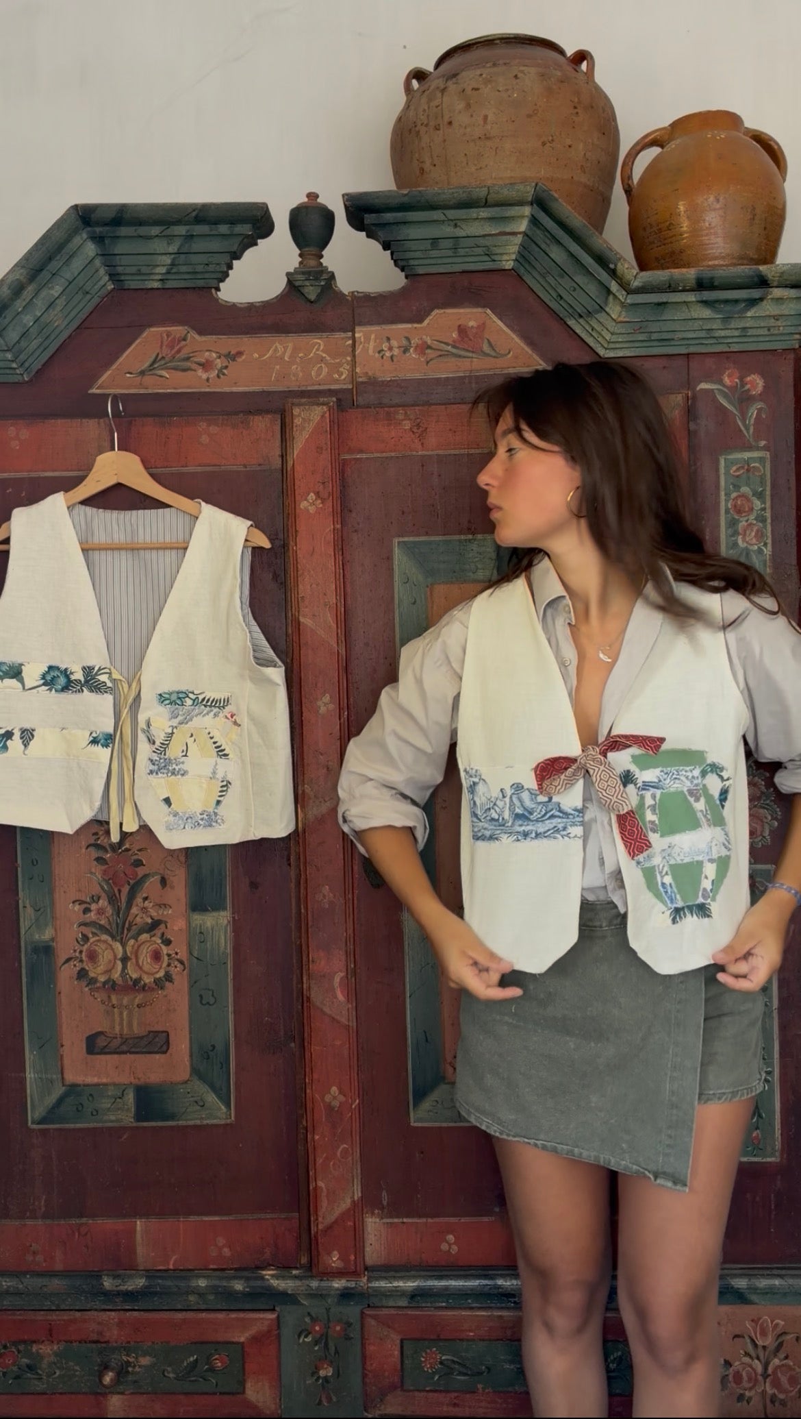 Amphora collage gilet