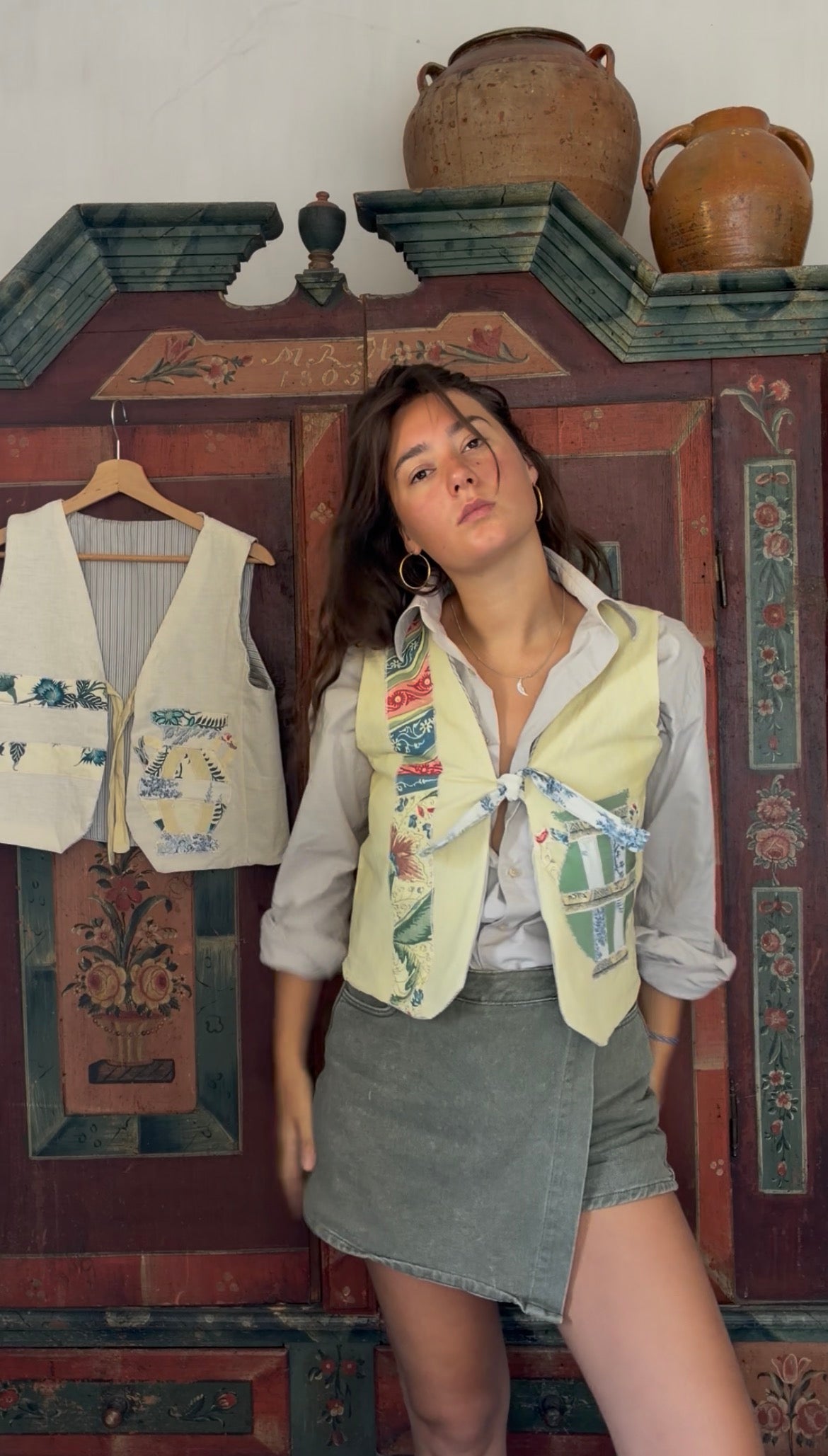 Amphora collage gilet