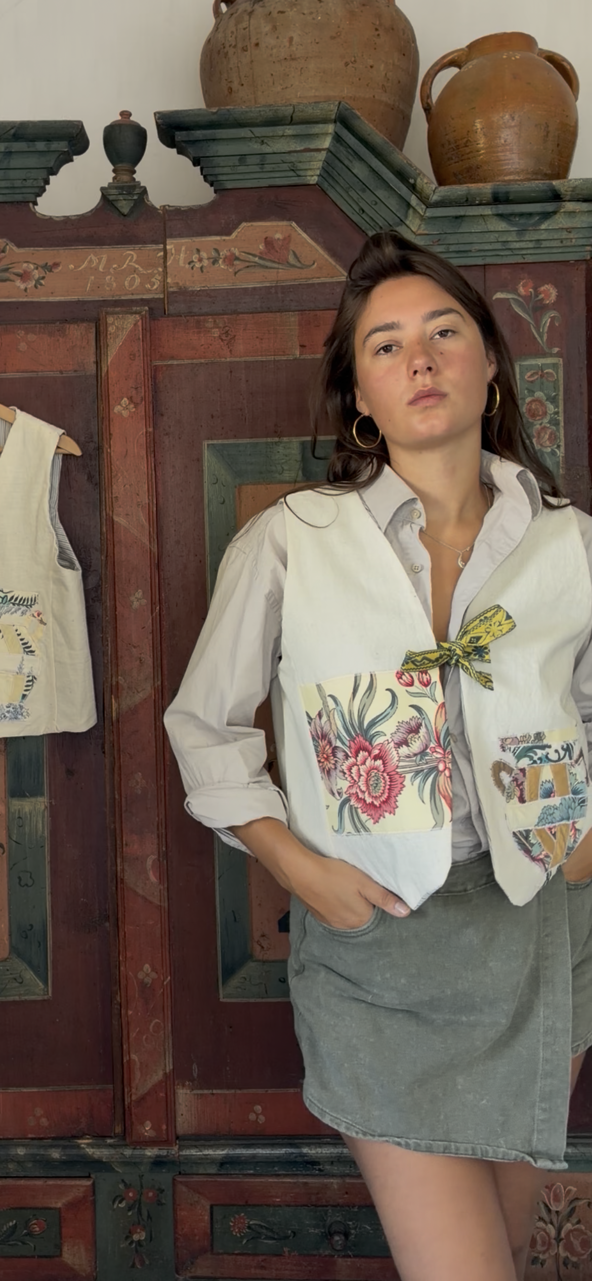 Amphora collage gilet